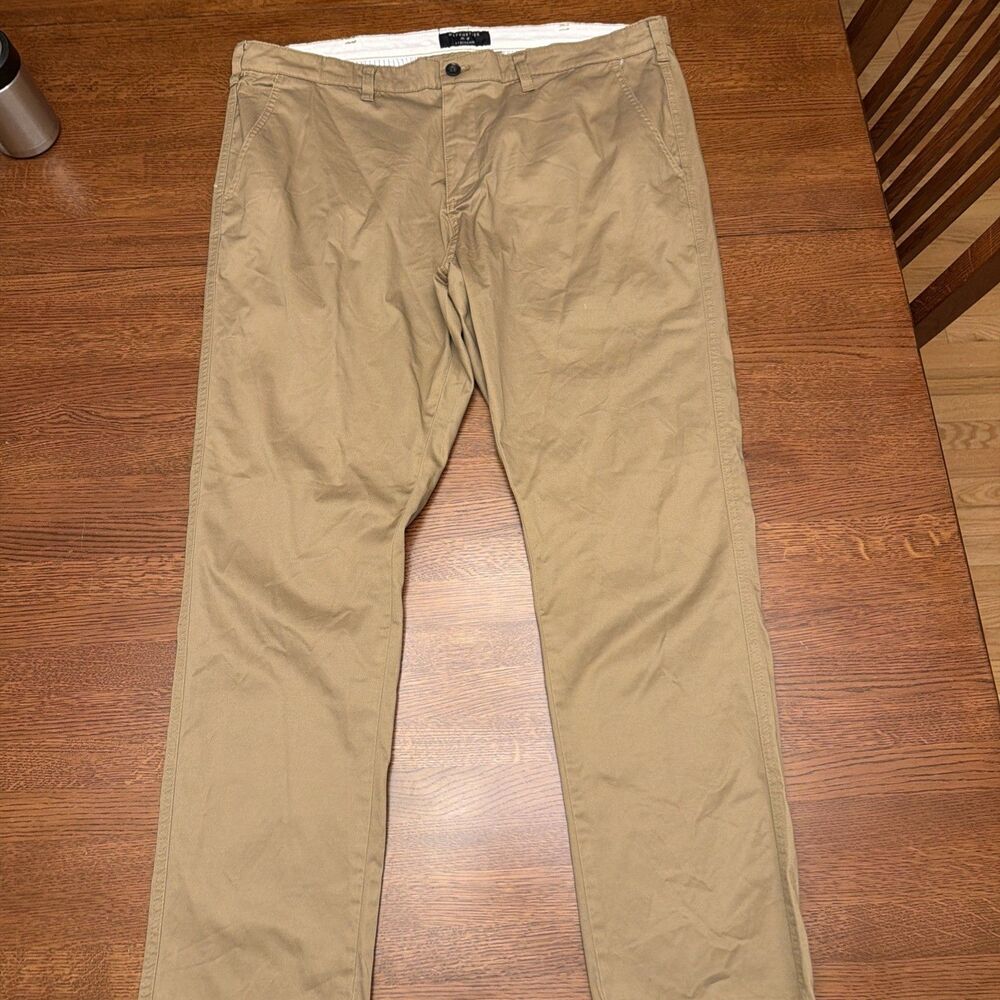 Matchstick Khaki Pants Mens Size 42 X 30 Relaxed Fit